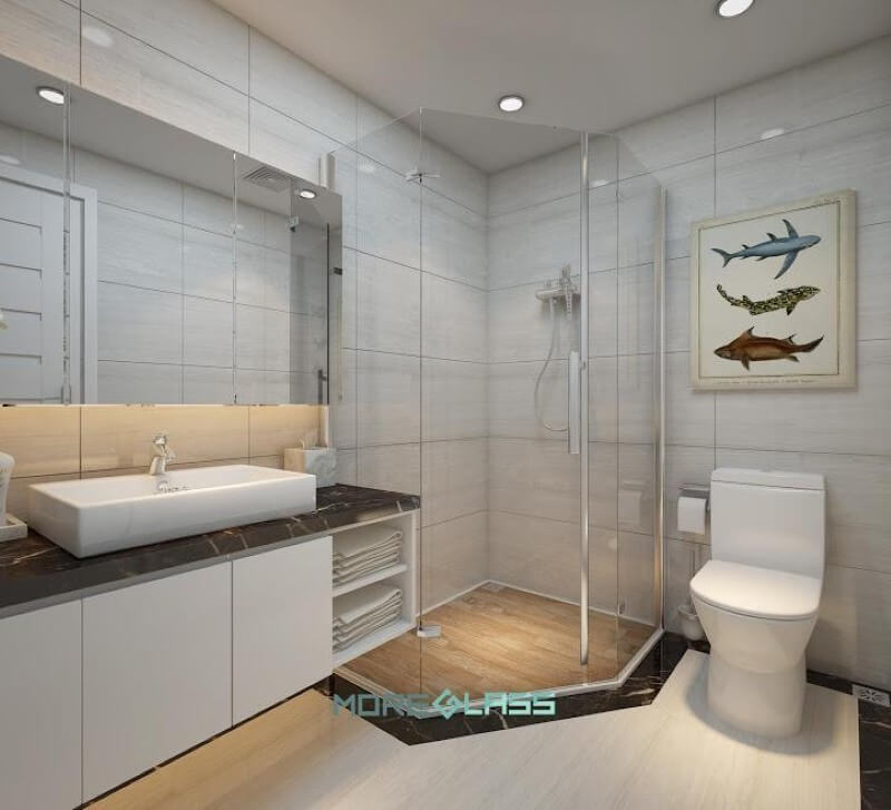 Thiết kế phòng tắm biệt thự